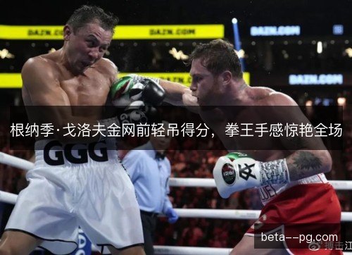 根纳季·戈洛夫金网前轻吊得分，拳王手感惊艳全场